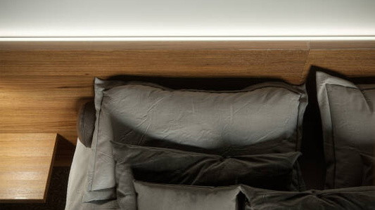 Profil LED LUMINES typ J inox anodowany 1 m