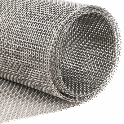 Siatka ekranowa 80 x 500 cm 8 Mesh Stal nierdzewna 201 srebrny
