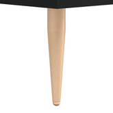 vidaXL Szafka pod TV, czarna, 150x30x44,5 cm, materiał drewnopochodny