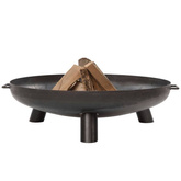 RedFire Palenisko ogrodowe Salo, czarna stal, 80 cm, 81020