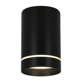 Lampa sufitowa oprawa czarna 15W GU10 Tuba 2282787