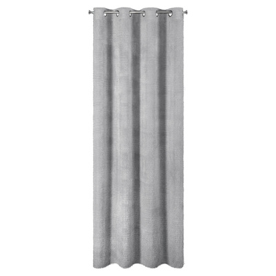 Zasłona Agis srebrna 140x250