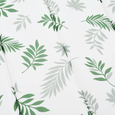 vidaXL Poduszka na leżak, wzór w liście, tkanina Oxford