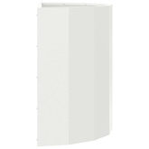 Donica Biały 60 x 30 x 50 cm Stal