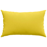 Poduszki na sofę 2 pcs Jasnożółty 50 x 30 cm tkanina