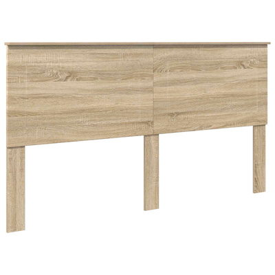 Ramka łóżka Dąb Sonoma 200 x 200 cm Drewno inżynieryjne