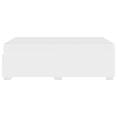 Ramka łóżka Biały 120 x 190 cm PVC