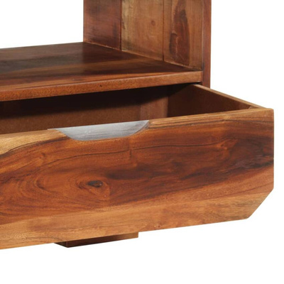 vidaXL Szafka pod TV, 110x30x40 cm, lite drewno akacjowe