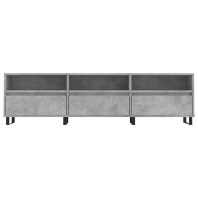 vidaXL Szafka pod TV, szarość betonu, 150x30x44,5 cm