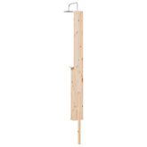 Prysznic na zewnątrz 246 cm naturalny