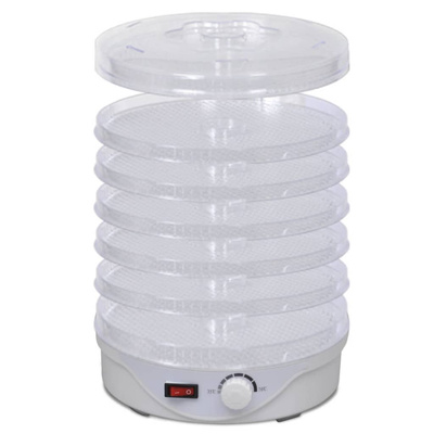 Dehydrator do żywności z 6 tacami, okrągły