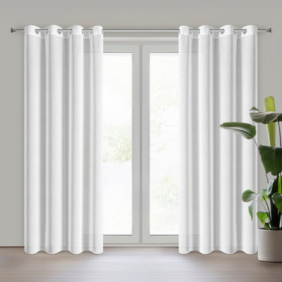 Firana Lana biała 140x250