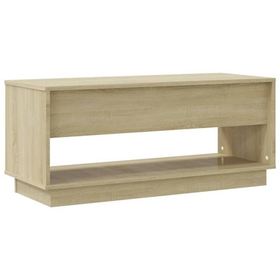 vidaXL Szafka pod TV, dąb sonoma 102x41x44 cm, materiał drewnopochodny