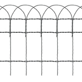 Obrzeże ogrodowe, malowane proszkowo żelazo, 10x0,4 m