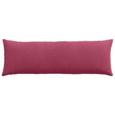 Poduszki na sofę 2 pcs Czerwone wino 120 x 40 cm