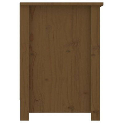 vidaXL Szafka pod TV, miodowy brąz, 103x36,5x52 cm, drewno sosnowe