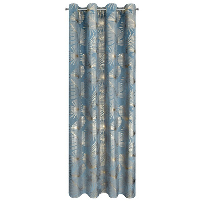 Zasłona Aria niebieska 135x250