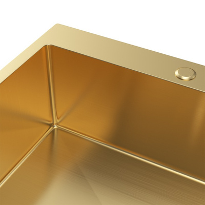 Zlewozmywak stalowy Ivette gold