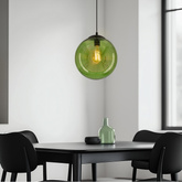 Lampa sufitowa wisząca Candellux Club 31-51226  E27 zielony
