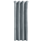 Zasłona Melanie szara 140x250