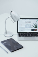 Lampka biurkowa K-MT-200 SREBRNY z serii KAJTEK