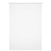 vidaXL Biurko, białe z połyskiem, 100x55x75cm, materiał drewnopochodny