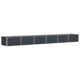 Donica Antracyt 480 x 80 x 45 cm Stal