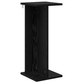 Stojak na rośliny 2 pcs Czarny Dąb 25 x 25,5 x 60,5 cm