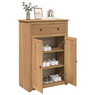 Szafka na buty PANAMA, 80x40x114 cm, lite drewno sosnowe