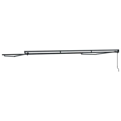 Rama markizy Z regulacją Antracyt 5 x 3 m Stal