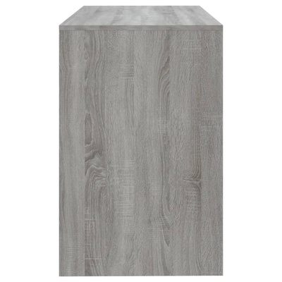 vidaXL Biurko, szary dąb sonoma 101x50x76,5 cm materiał drewnopochodny