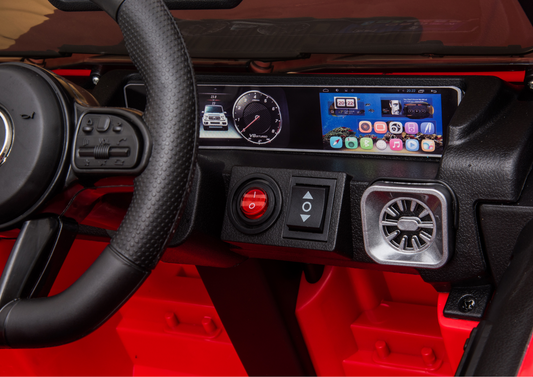 Auto na akumulator Mercedes G63 Czerwony BBH-0003