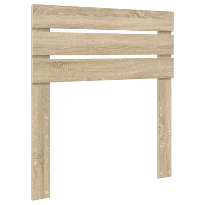 Ramka łóżka dąb Sonoma 100 x 200 cm Lite drewno sosnowe
