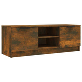 vidaXL Szafka pod TV, przydymiony dąb, 197x35x52 cm model standard