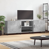 Szafka pod TV, szarość betonu, 150x30x50 cm vidaXL