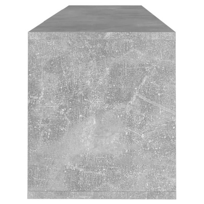 vidaXL Szafka pod TV, szarość betonu, 120x30x40,5 cm