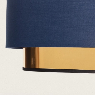 Lampa Wisząca Navy z Tkaniny 40cm Abruzzo Tesutto E27