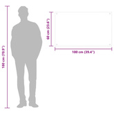 Panel ochronny do kuchni, czarny, 100x60 cm, szkło hartowane