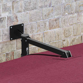 Parasolka ogrodowa Bordeaux Czerwony 248,5 x 247,5 x 160 cm