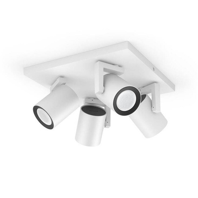 Philips Hue reflektor poczwórny Argenta biały 4xGU10 5,5W White and color ambiance Bluetooth
