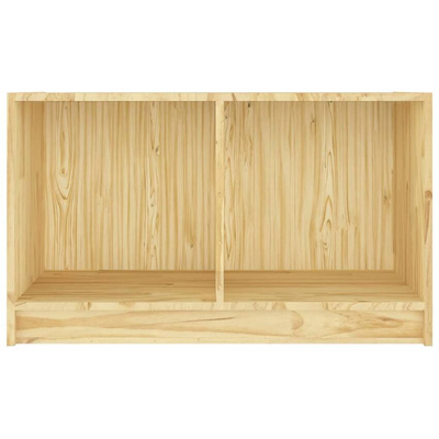 vidaXL Szafka pod TV, 70x33x42 cm, lite drewno sosnowe