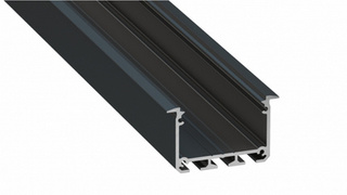 Profil LED LUMINES typ INSO czarny lakierowany 1 m