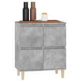 vidaXL Komoda, szarość betonu, 60x35x70 cm, materiał drewnopochodny model standard