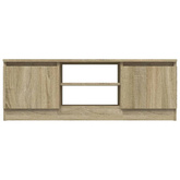 vidaXL Szafka pod TV, z drzwiczkami, dąb sonoma, 102x30x36 cm