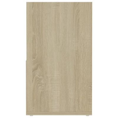 vidaXL Szafka pod TV, dąb sonoma 149x30x52 cm, materiał drewnopochodny