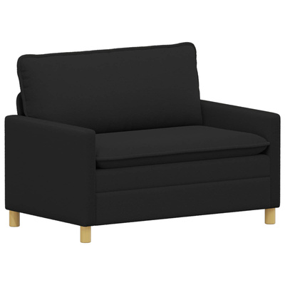 Sofa Czarny 126 x 81 x 87,5 cm tkanina