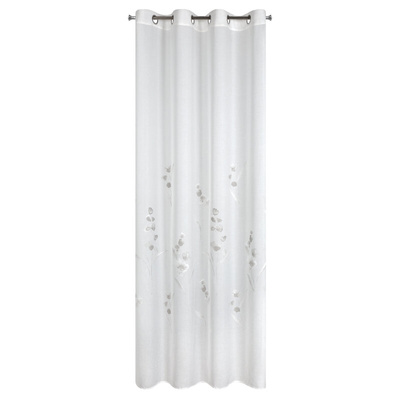 Firana Isabel biała 140x250