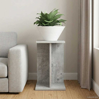Stojak na rośliny Betonowy Szary 25 x 25,5 x 40,5 cm