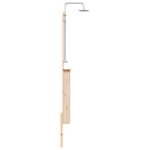 Prysznic na zewnątrz 246 cm naturalny