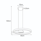 Lampa wisząca K-8232  z serii METIS
